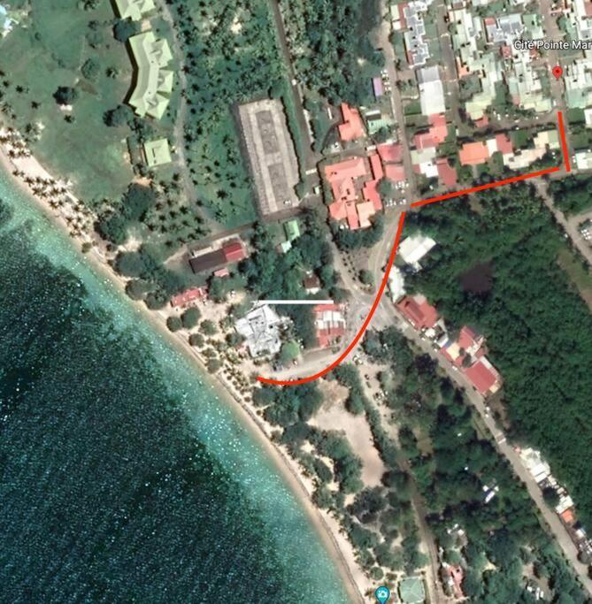 Maison Authentique A 300M De La Plage Sainte-Anne Kültér fotó
